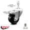 Service Caster 3.5 Inch Phenolic Swivel 10mm Threaded Stem Caster with Total Lock Brake SCC SCC-TSTTL20S3514-PHR-M1015 - alternate 5